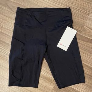 Lululemon Black Fast & Free HR Short 10”